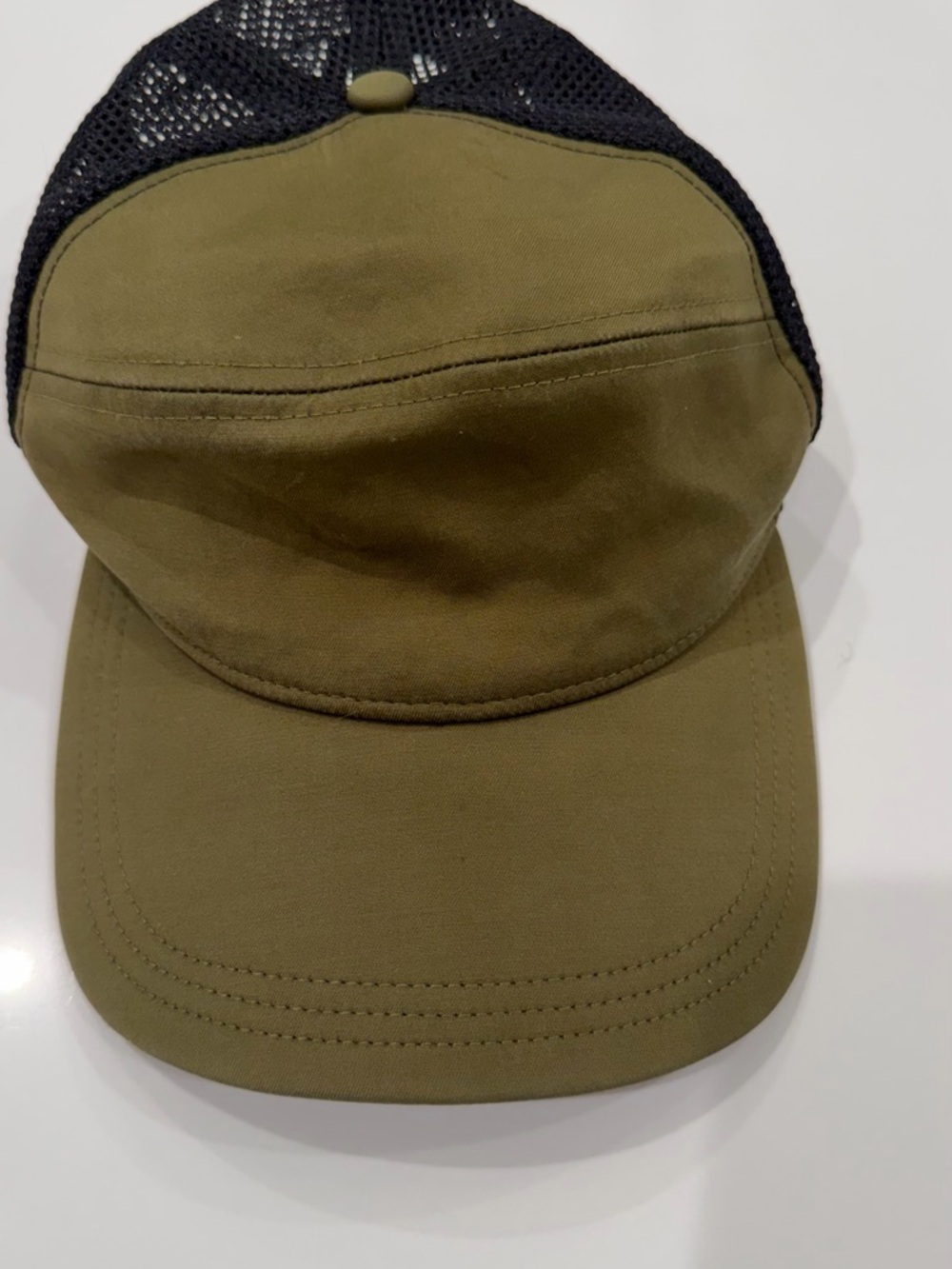 lululemon athletica Olive Green Front Cap with Black Mesh Back